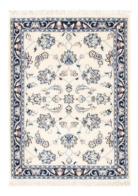 Tapis persan - Nain - 85 x 60 cm - crème