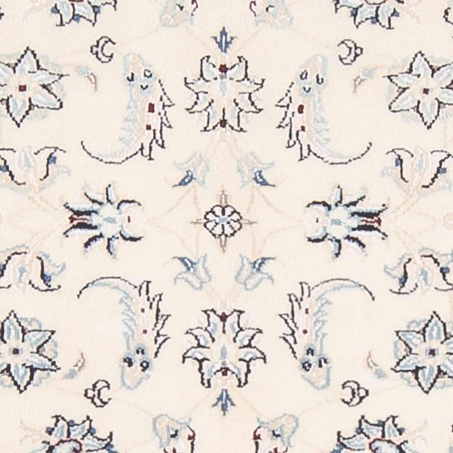 Tapis persan - Nain - 89 x 60 cm - beige