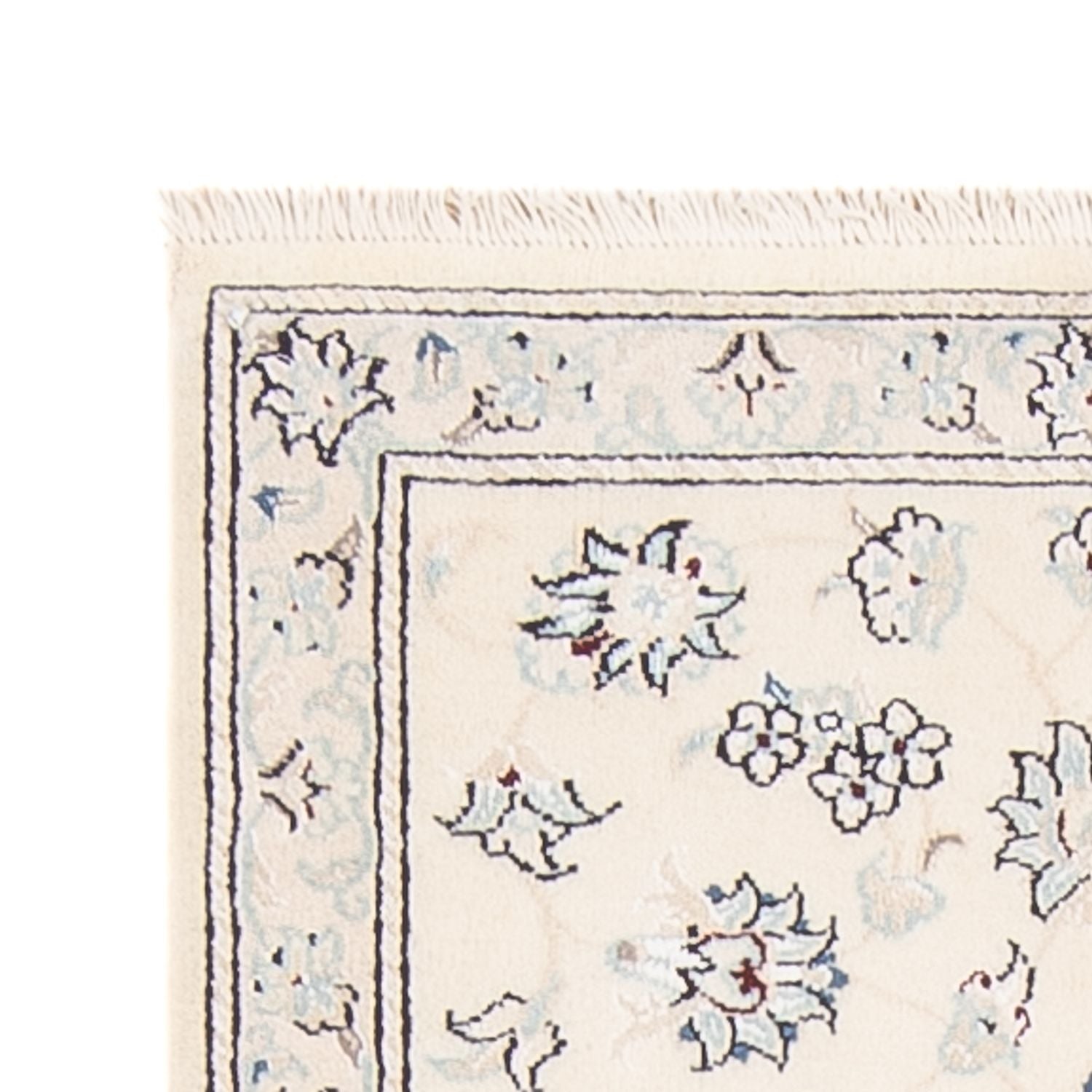 Tapis persan - Nain - 89 x 60 cm - beige