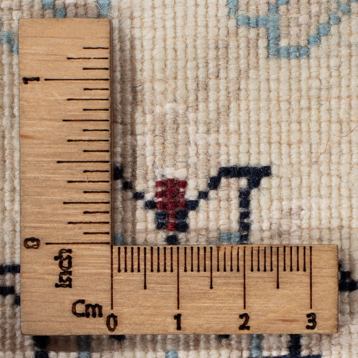 Tapis persan - Nain - 89 x 60 cm - beige