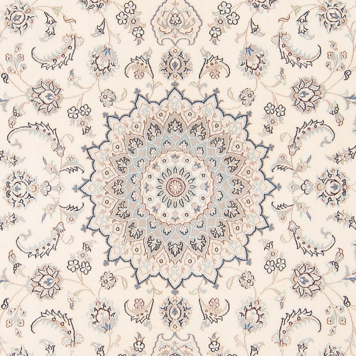 Tapis persan - Nain - 236 x 170 cm - beige