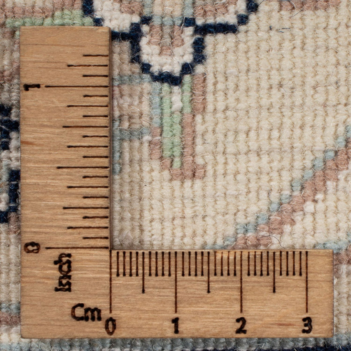 Tapis persan - Nain - 250 x 168 cm - crème