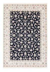 Tapis persan - Nain - 236 x 170 cm - bleu foncé