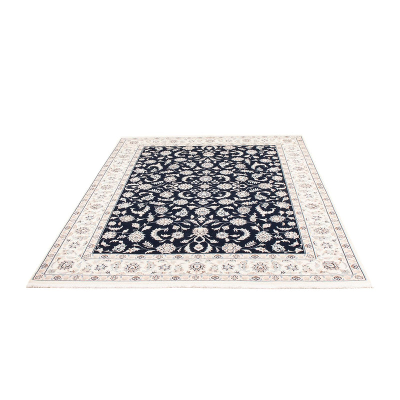 Tapis persan - Nain - 236 x 170 cm - bleu foncé