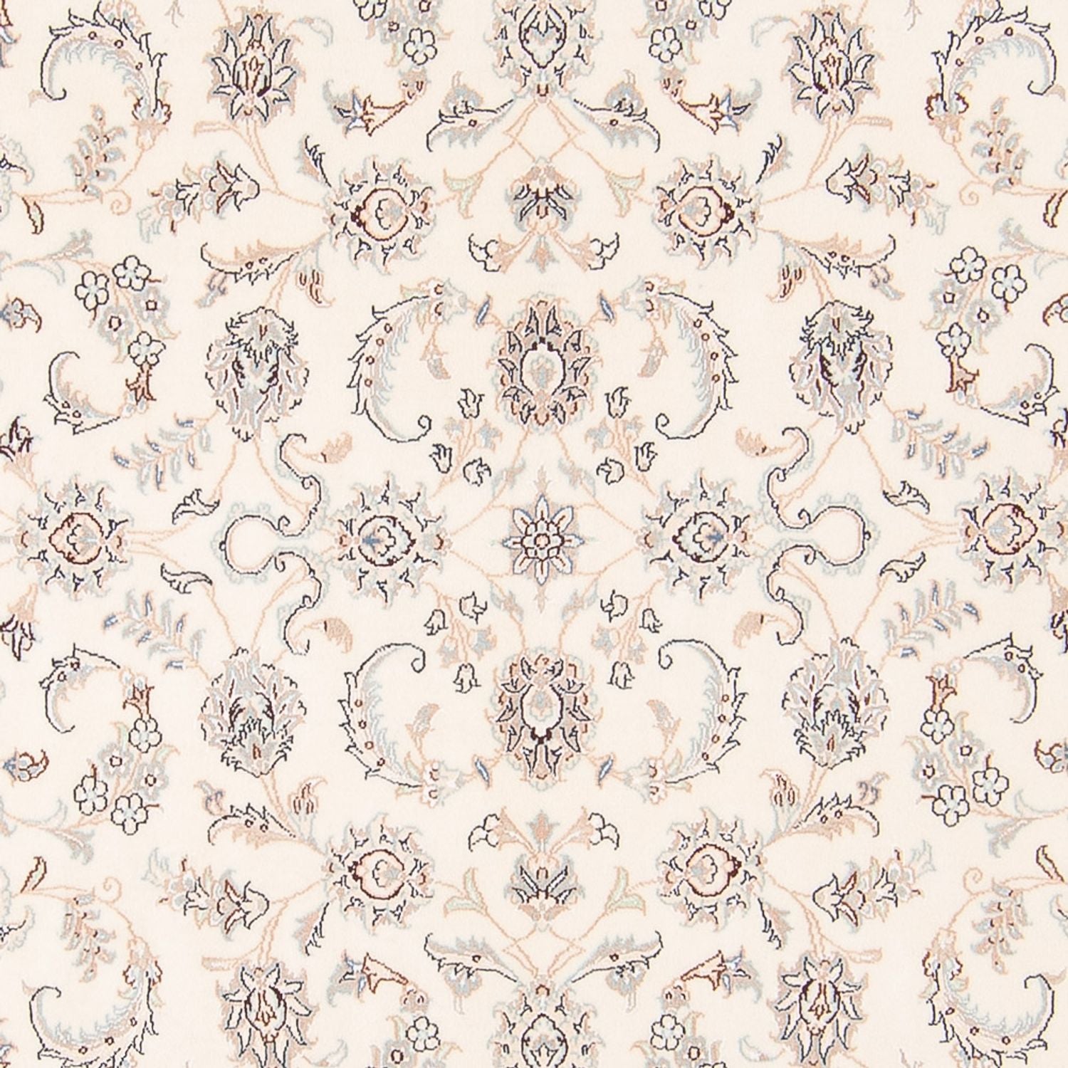Tapis persan - Nain - 240 x 170 cm - crème