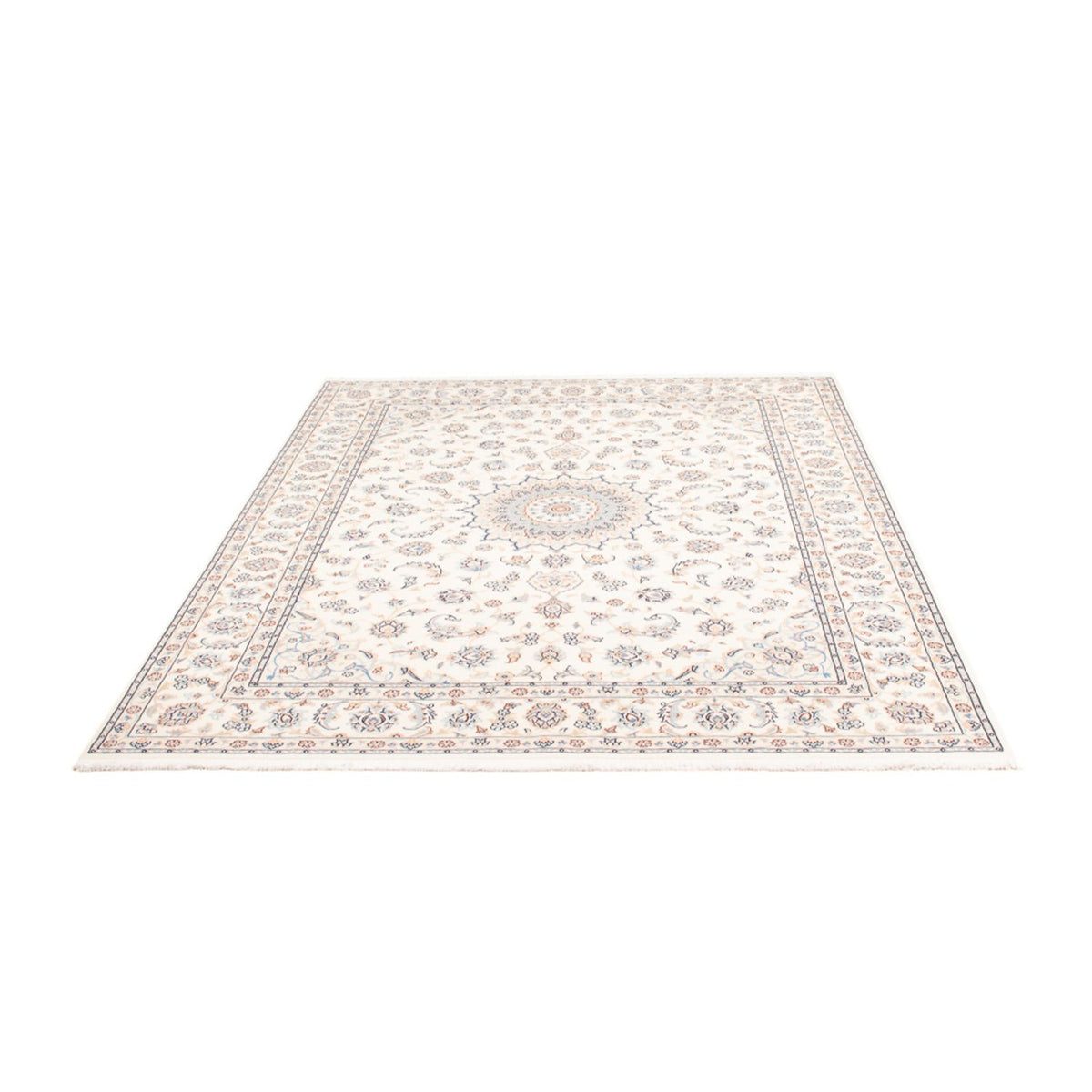 Tapis persan - Nain - 228 x 170 cm - crème