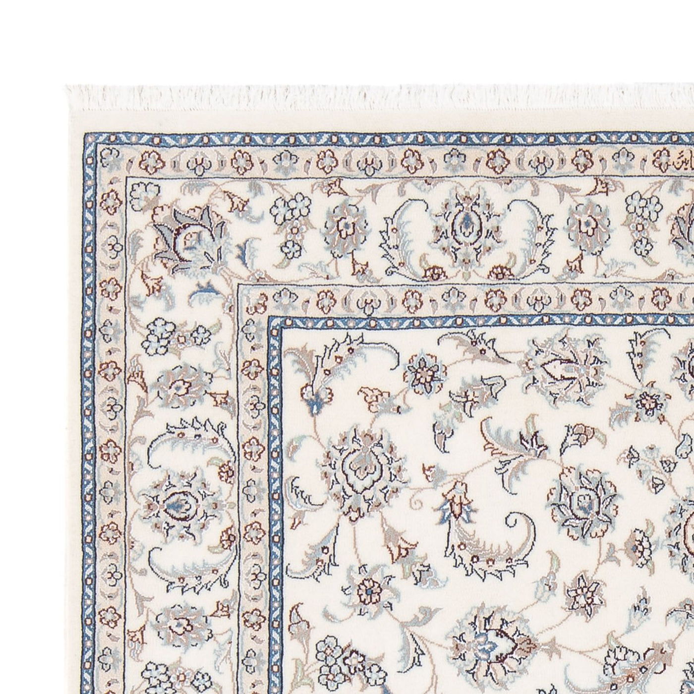 Tapis de Nain - 6 lignes Tapis 201x148cm - Tapis persan