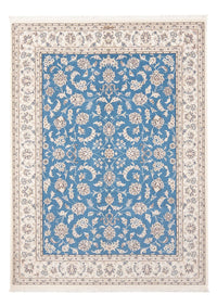 Tapis persan - Nain - Premium - 200 x 148 cm - bleu