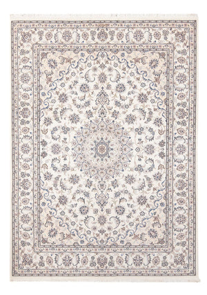 Tapis persan - Nain - Premium - 204 x 150 cm - crème