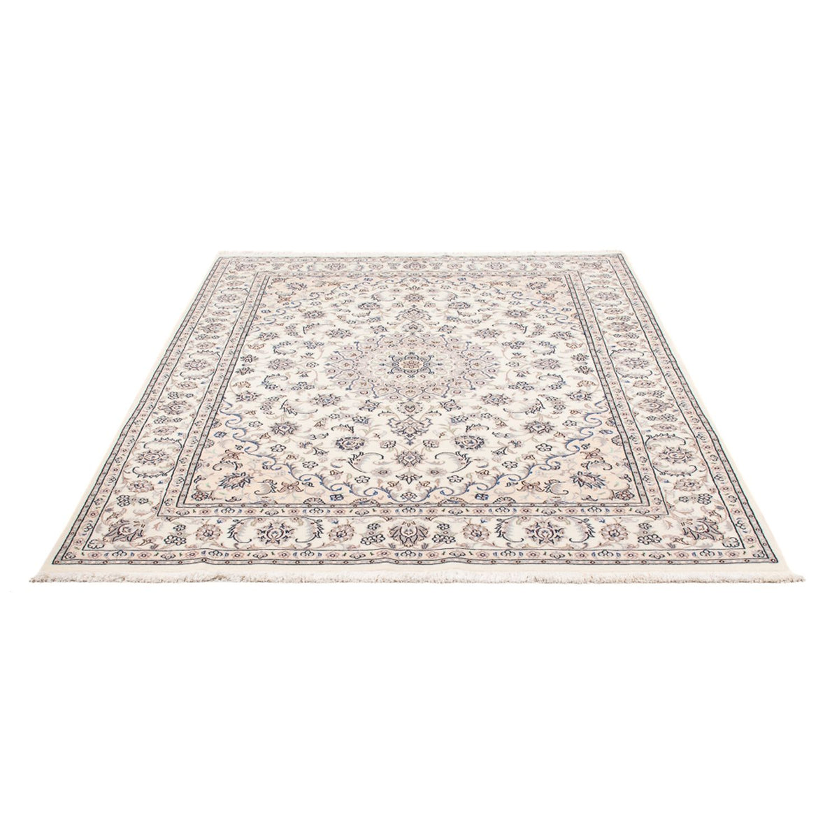 Tapis persan - Nain - Premium - 204 x 150 cm - crème