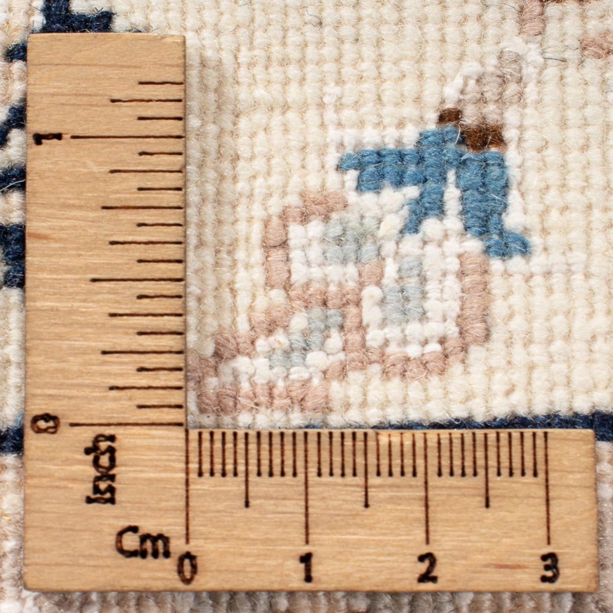 Tapis persan - Nain - Premium - 204 x 150 cm - crème