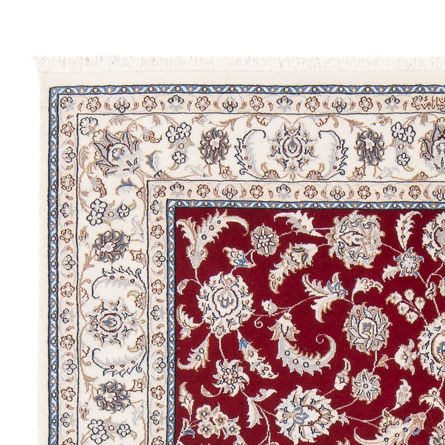 Tapis persan - Nain - Premium - 200 x 152 cm - rouge