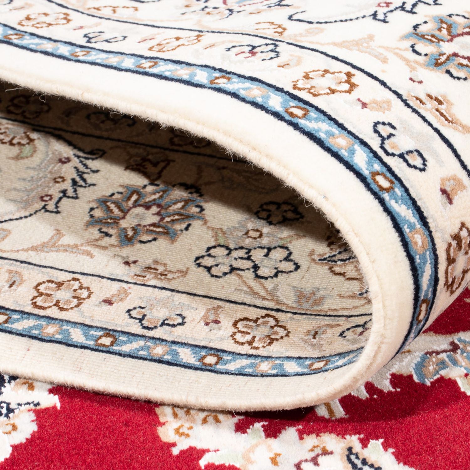Tapis persan - Nain - Premium - 200 x 152 cm - rouge