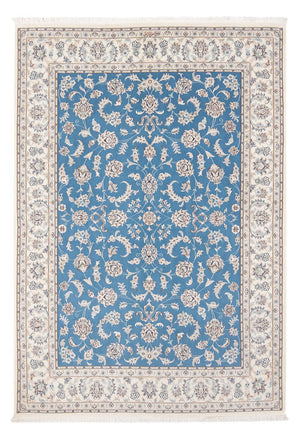 Tapis persan - Nain - Premium - 203 x 150 cm - bleu