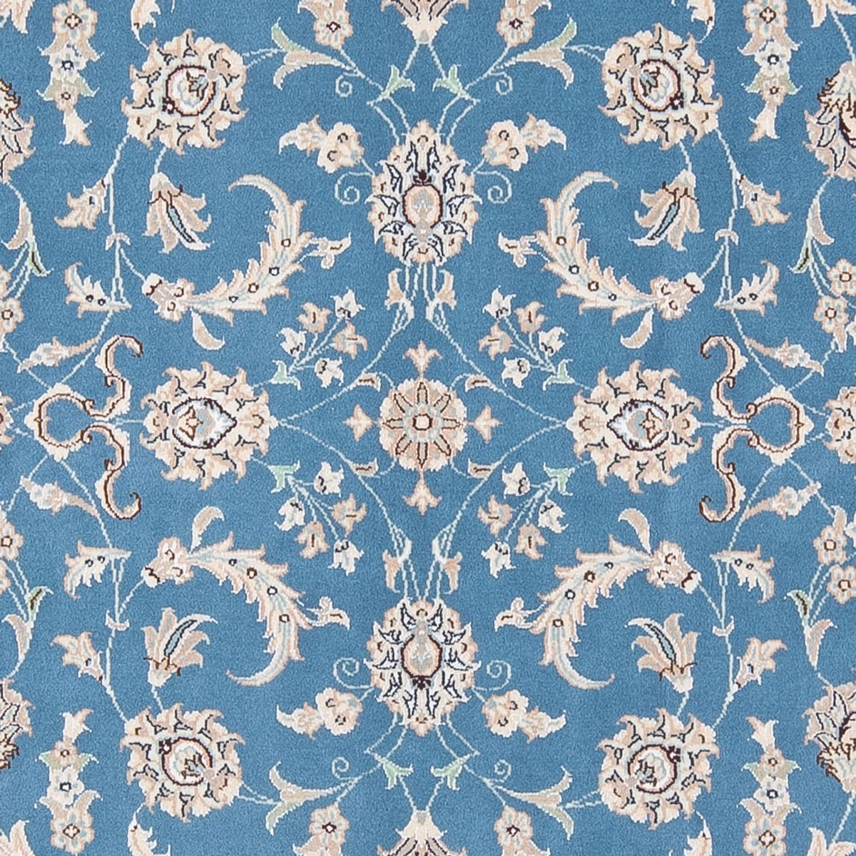 Tapis persan - Nain - Premium - 203 x 150 cm - bleu