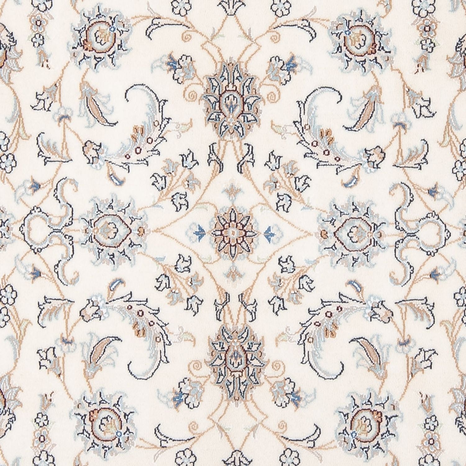 Tapis persan - Nain - Premium - 208 x 150 cm - crème