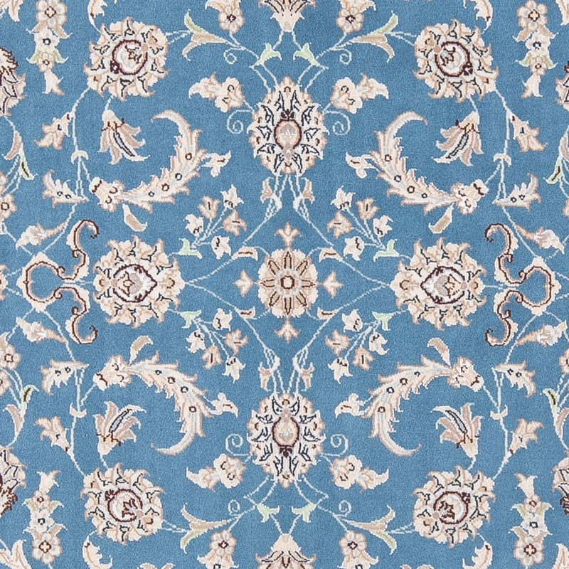 Tapis persan - Nain - Premium - 200 x 146 cm - bleu