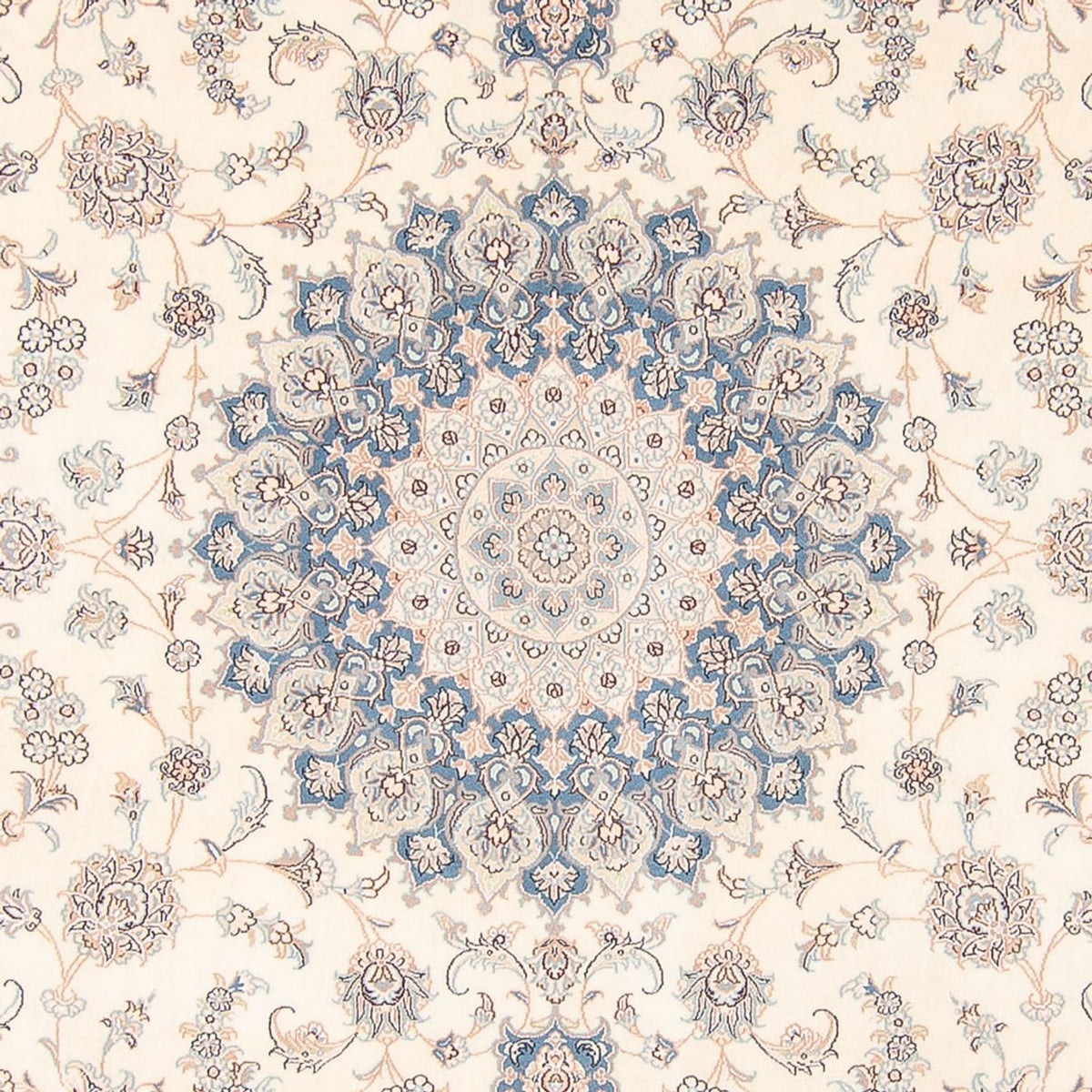 Tapis persan - Nain - 265 x 247 cm - crème