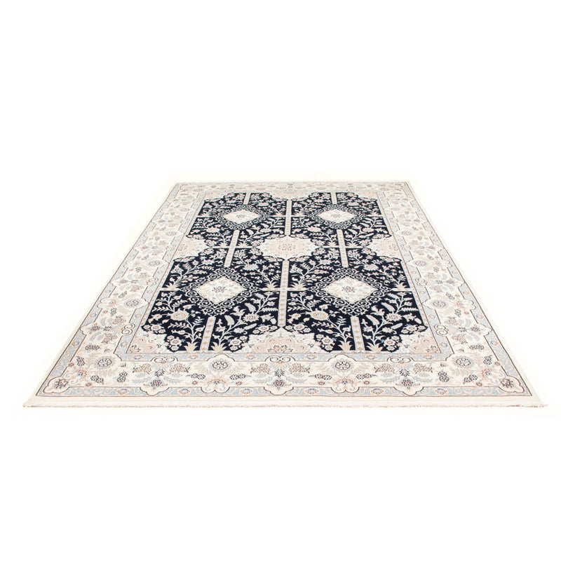 Tapis persan - Nain - Premium - 297 x 200 cm - bleu foncé