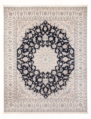 Tapis persan - Nain - Premium - 296 x 247 cm - bleu foncé