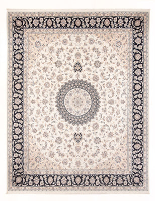 Tapis persan - Nain - Premium - 307 x 252 cm - crème