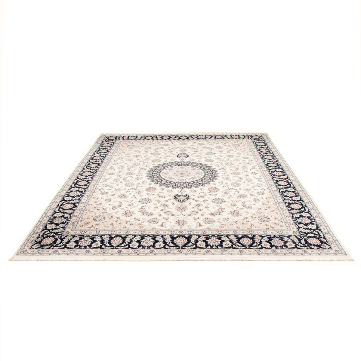 Tapis persan - Nain - Premium - 307 x 252 cm - crème