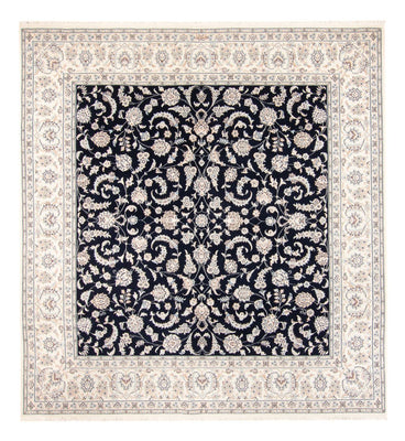 Tapis persan - Nain - 265 x 247 cm - bleu foncé