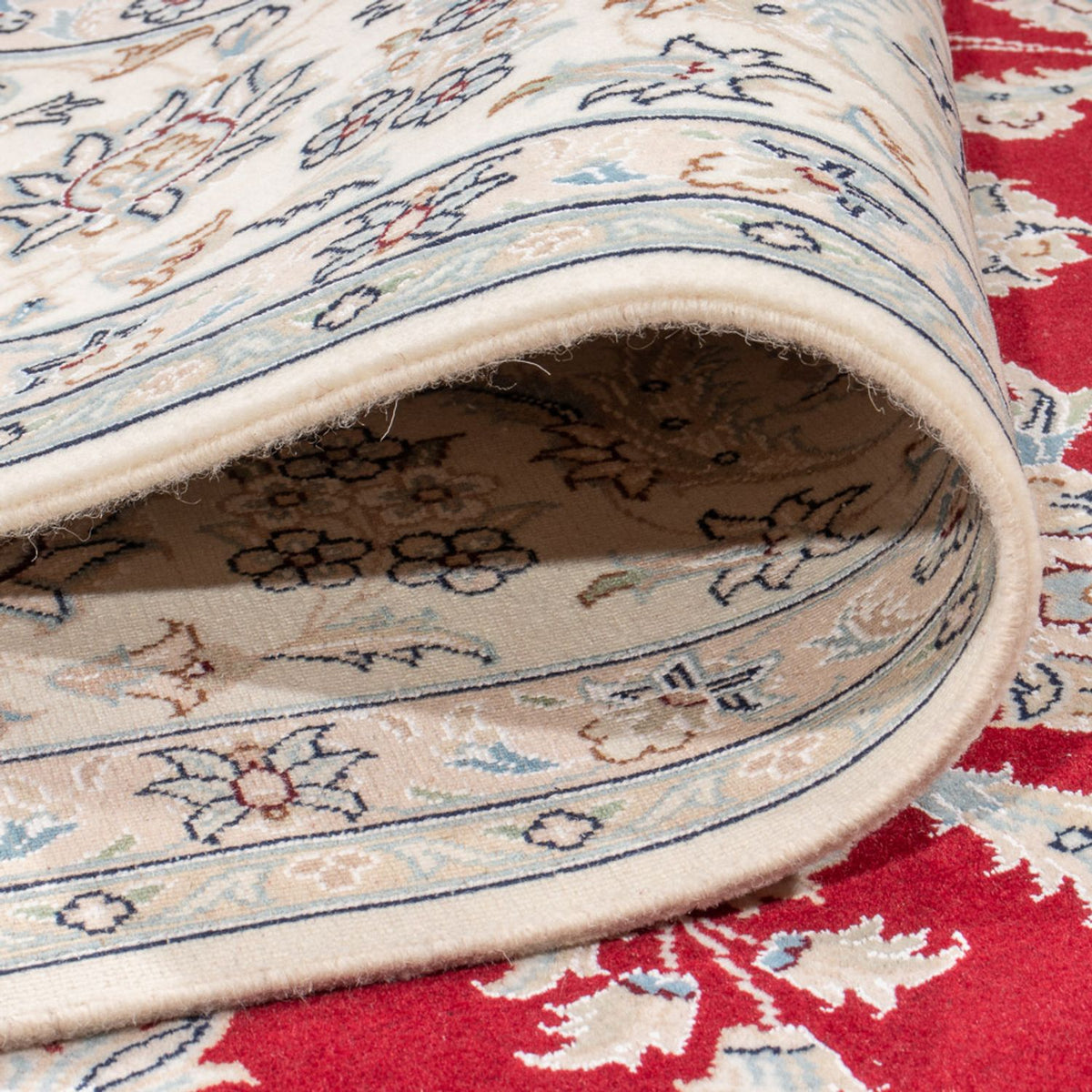 Tapis persan - Nain - Premium - 313 x 248 cm - rouge