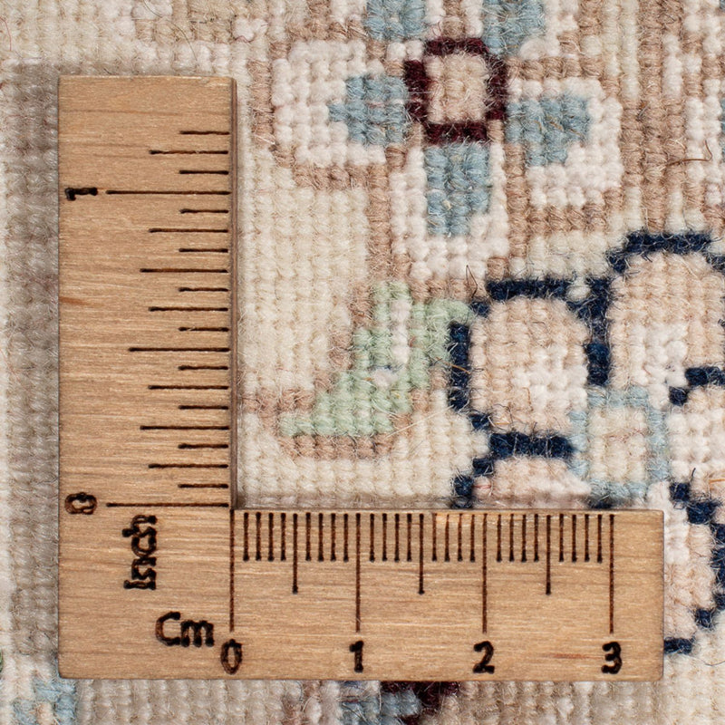 Tapis persan - Nain carré  - 215 x 195 cm - rouge