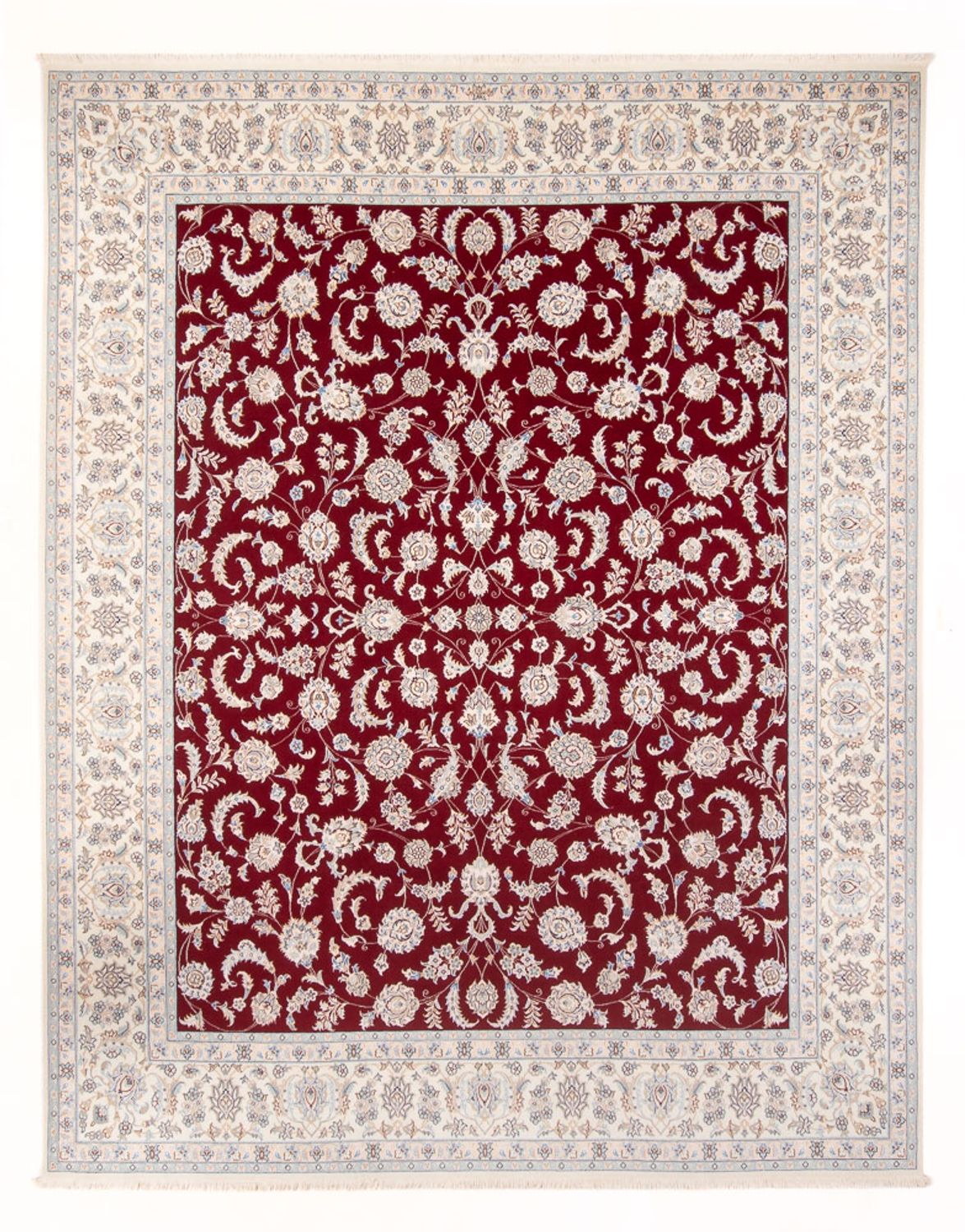 Tapis persan - Nain - Premium - 306 x 249 cm - rouge