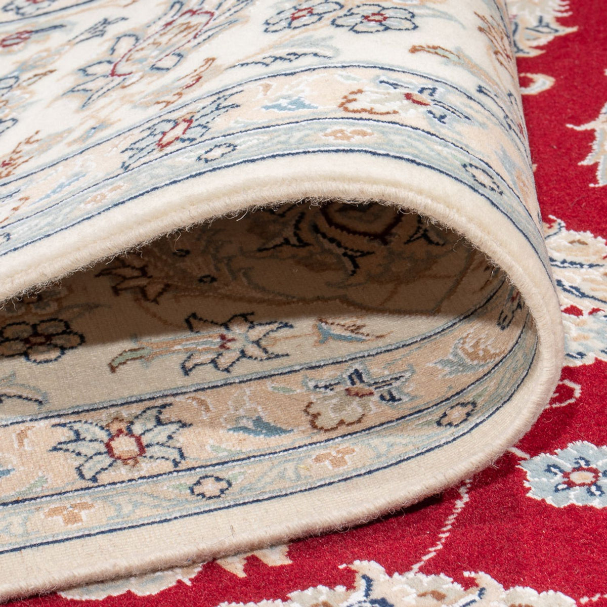 Tapis persan - Nain - Premium - 306 x 249 cm - rouge