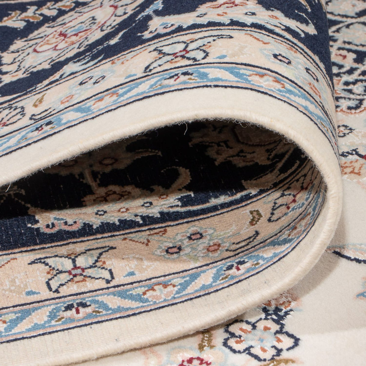 Tapis persan - Nain - Premium - 350 x 251 cm - crème