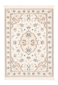 Tapis persan - Nain - 92 x 59 cm - crème