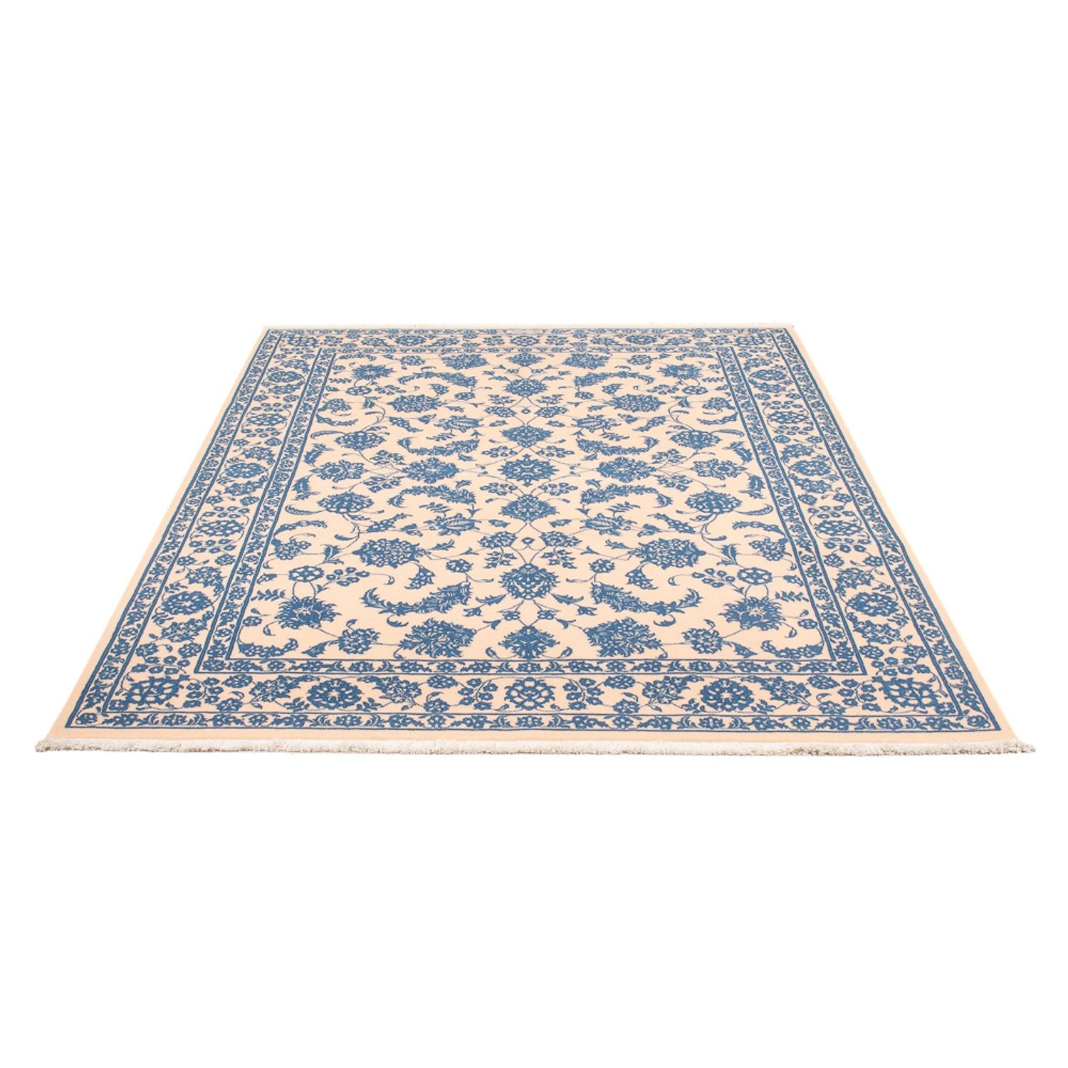 Tapis persan - Nain - Premium - 200 x 150 cm - beige clair
