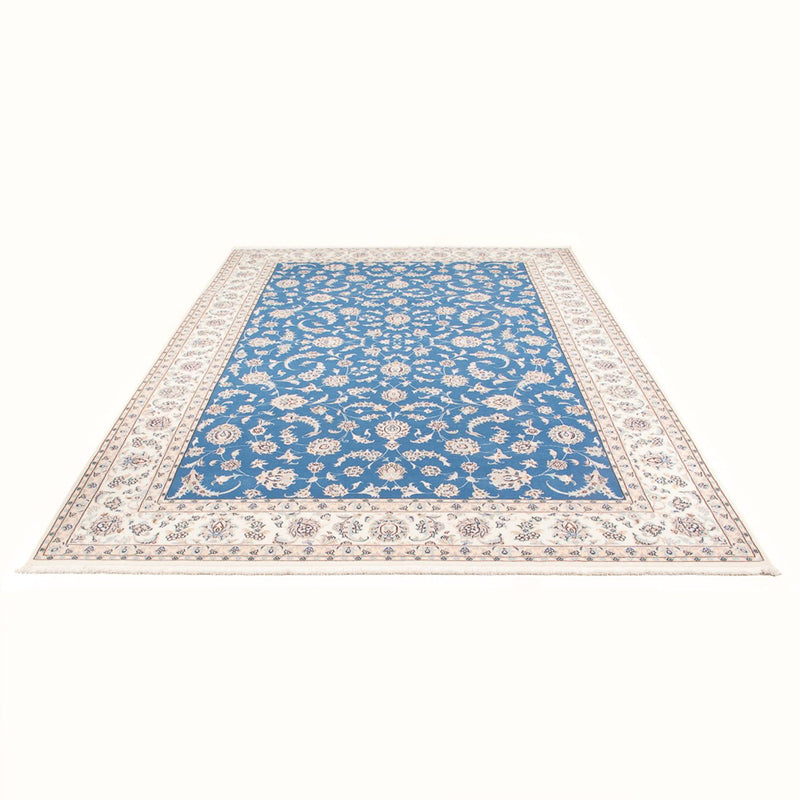 Tapis persan - Nain - Premium - 302 x 203 cm - bleu clair
