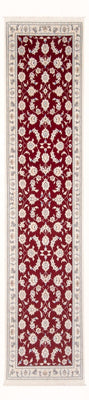 Tapis de couloir Tapis persan - Nain - Premium - 297 x 83 cm - rouge