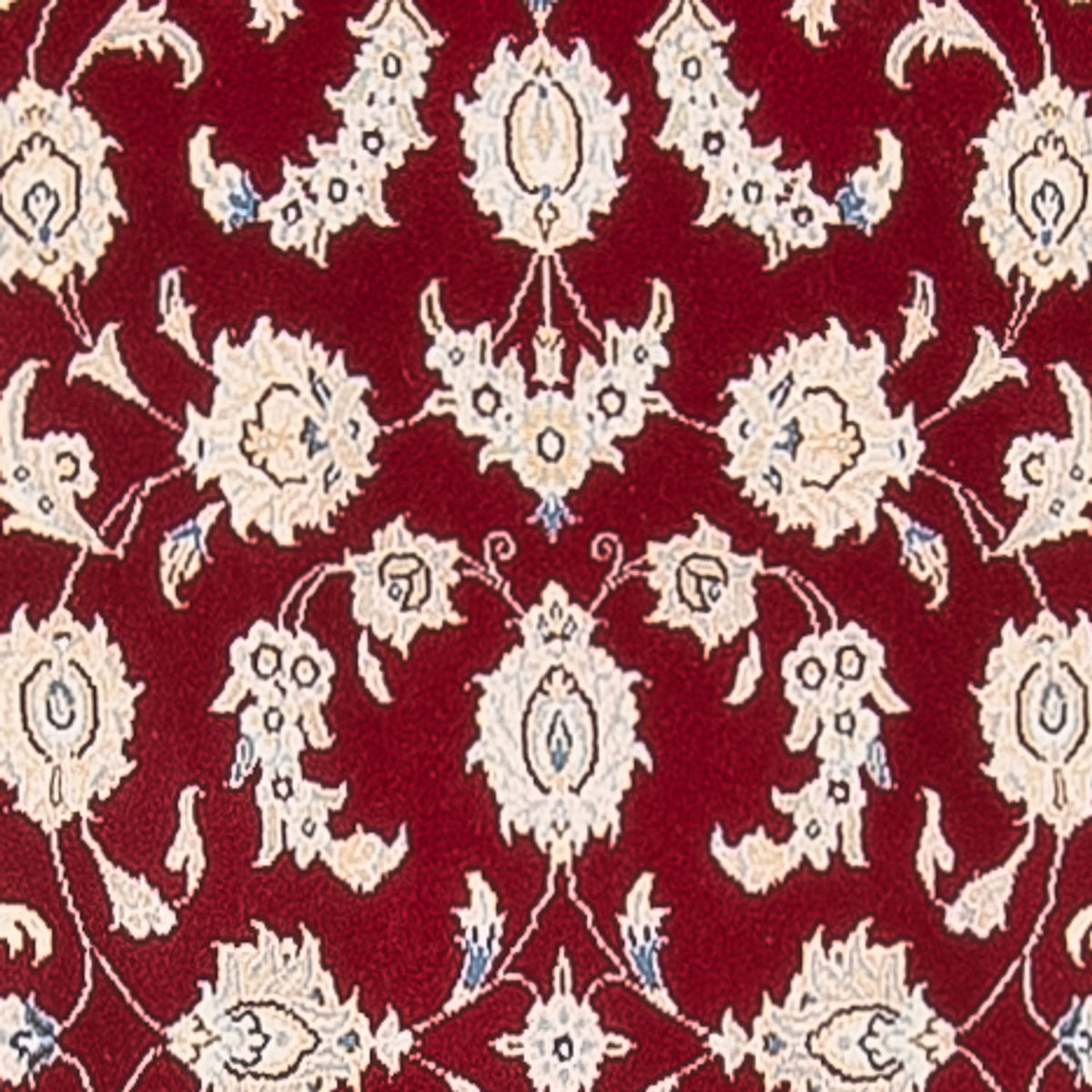 Tapis de couloir Tapis persan - Nain - Premium - 297 x 83 cm - rouge