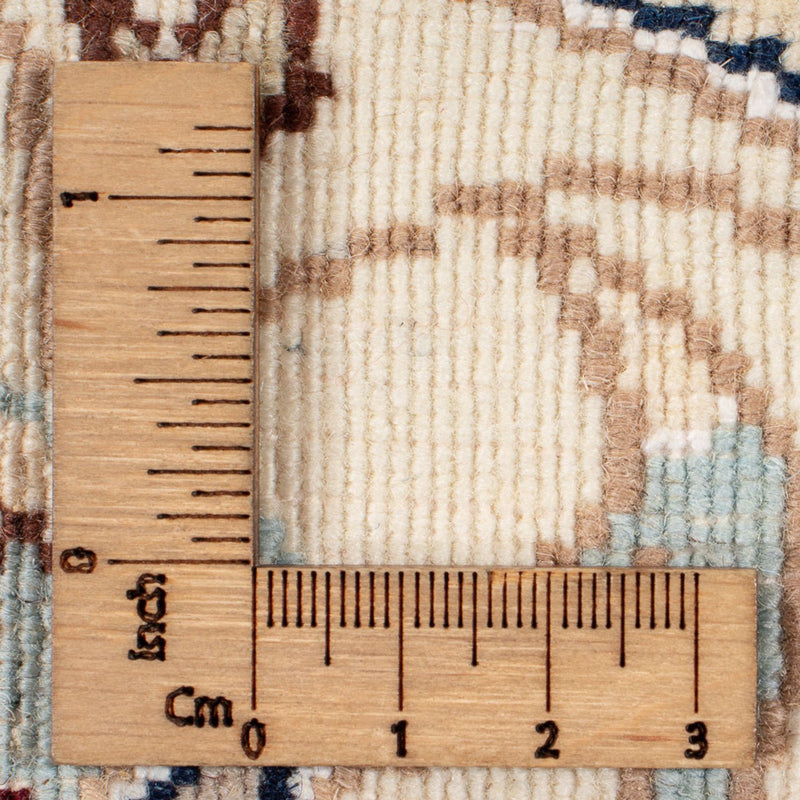 Tapis persan - Nain ronde  - 203 x 200 cm - crème