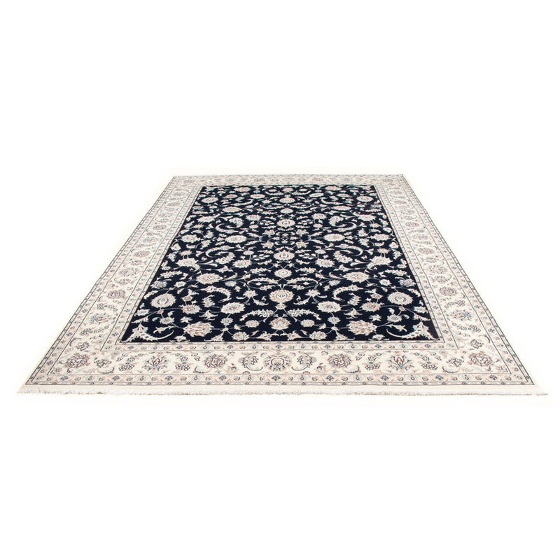 Tapis persan - Nain - Premium - 297 x 198 cm - bleu foncé