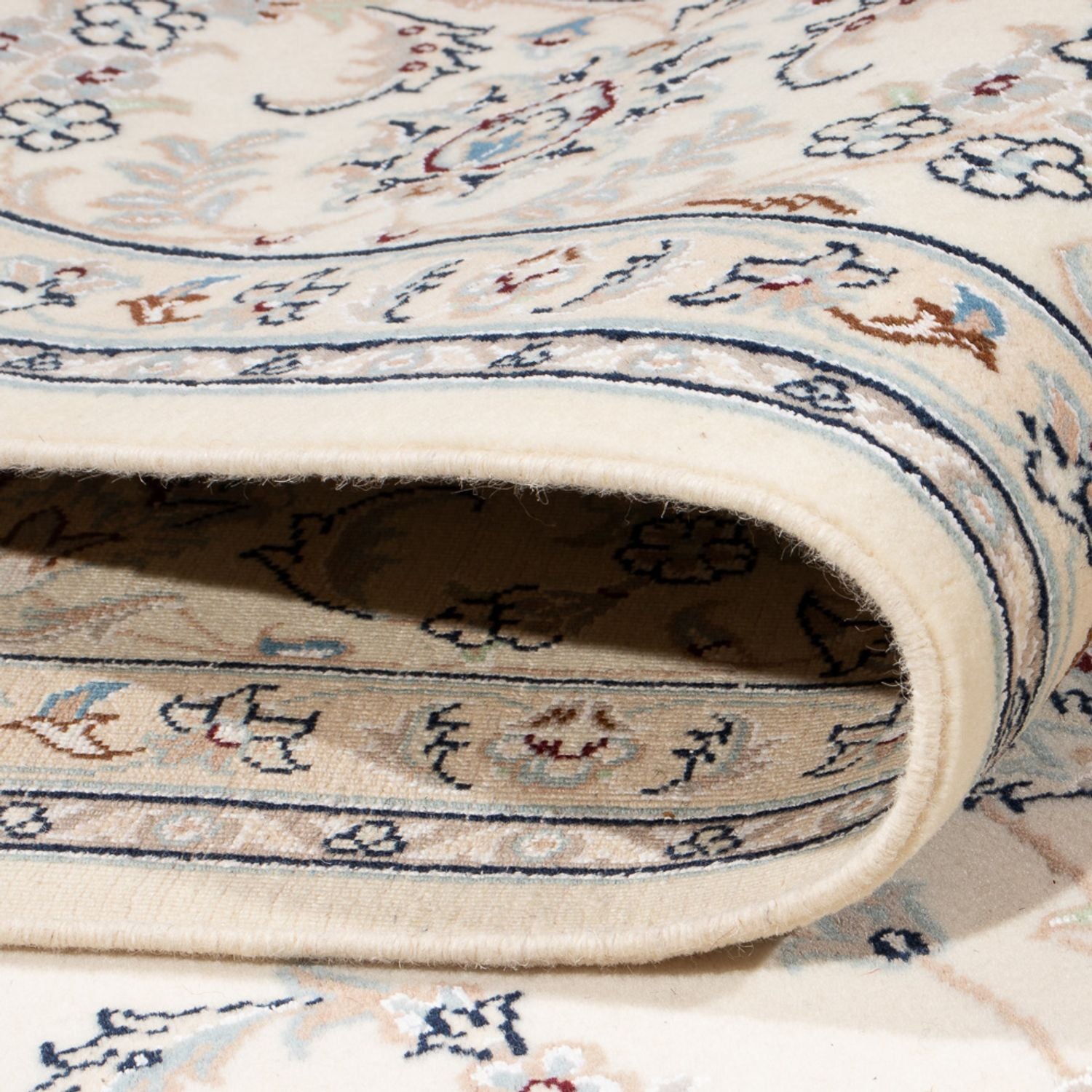 Tapis persan - Nain - Premium - 292 x 198 cm - crème