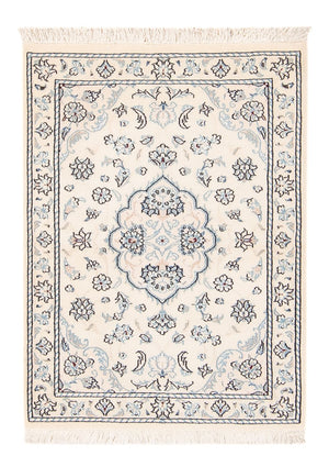 Tapis persan - Nain - 96 x 61 cm - crème