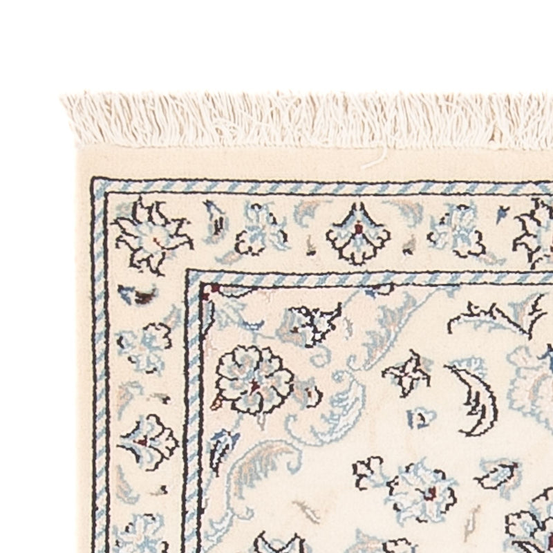 Tapis persan - Nain - 96 x 61 cm - crème
