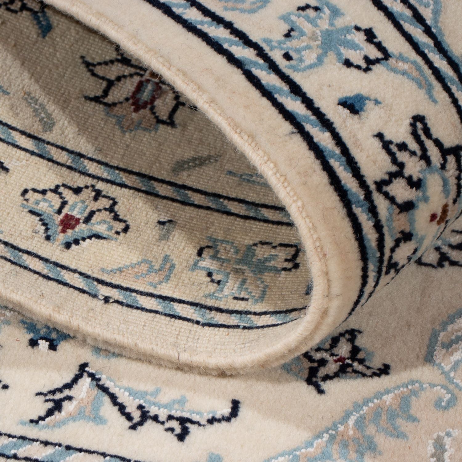 Tapis persan - Nain - 96 x 61 cm - crème