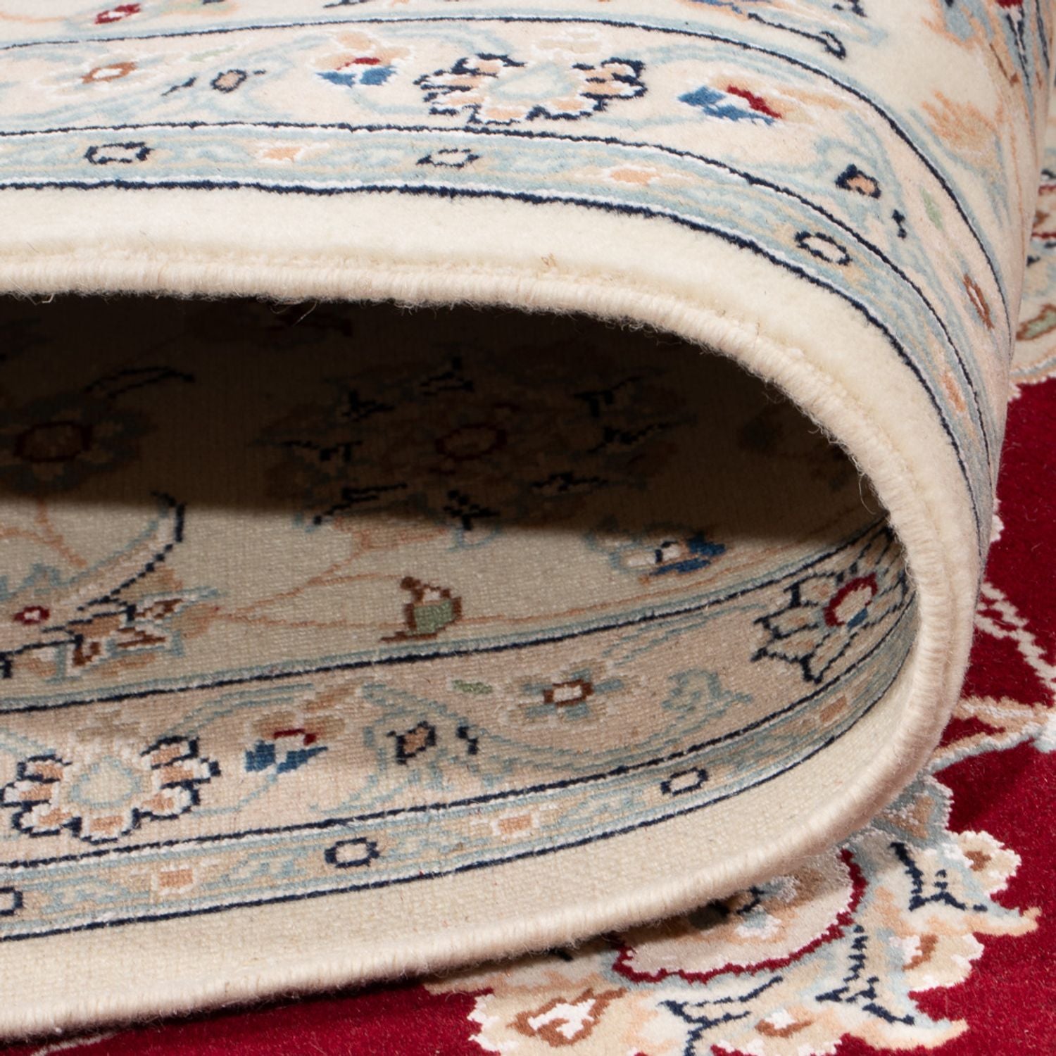 Tapis persan - Nain - Premium - 301 x 200 cm - rouge