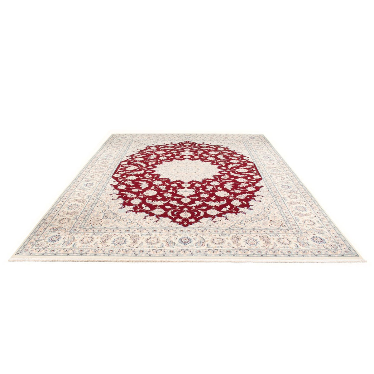 Tapis persan - Nain - Premium - 348 x 250 cm - rouge