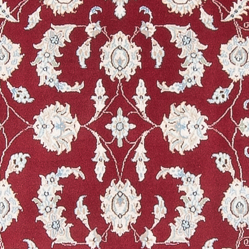 Tapis de couloir Tapis persan - Nain - Premium - 346 x 86 cm - rouge