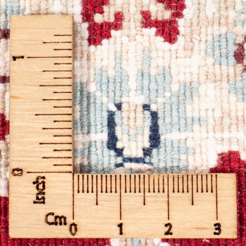 Tapis de couloir Tapis persan - Nain - Premium - 346 x 86 cm - rouge