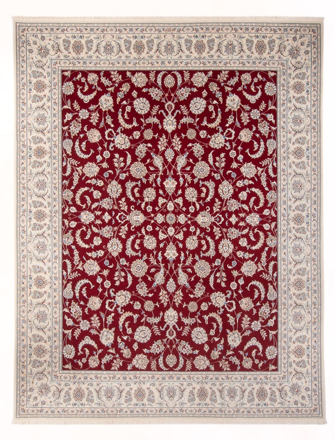 Tapis persan - Nain - Premium - 312 x 247 cm - rouge