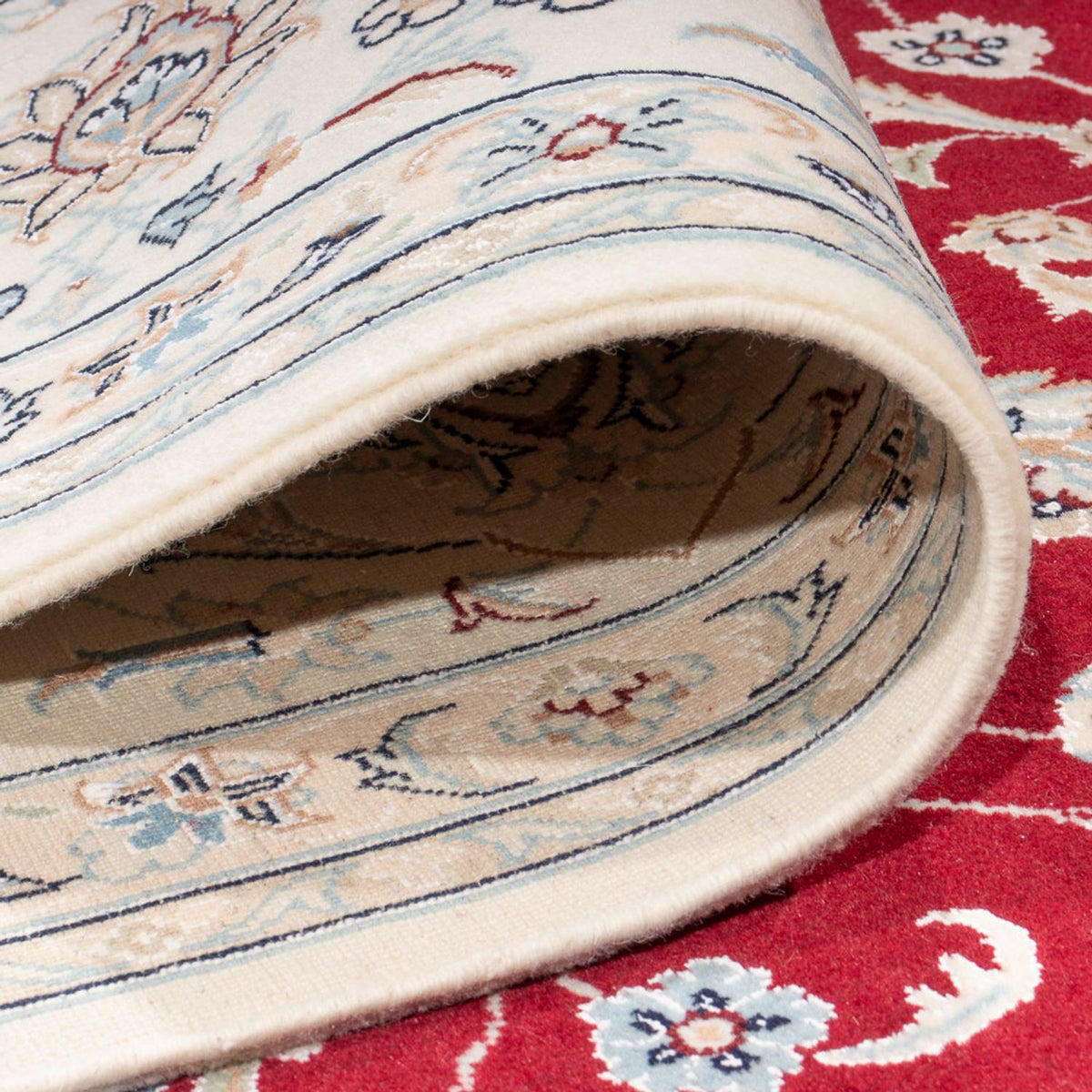 Tapis persan - Nain - Premium - 312 x 247 cm - rouge