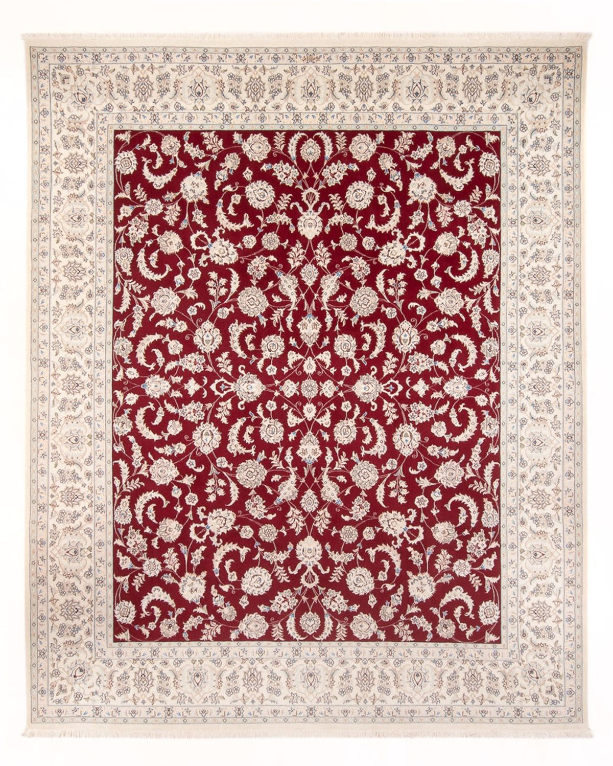 Tapis persan - Nain - Premium - 307 x 250 cm - rouge